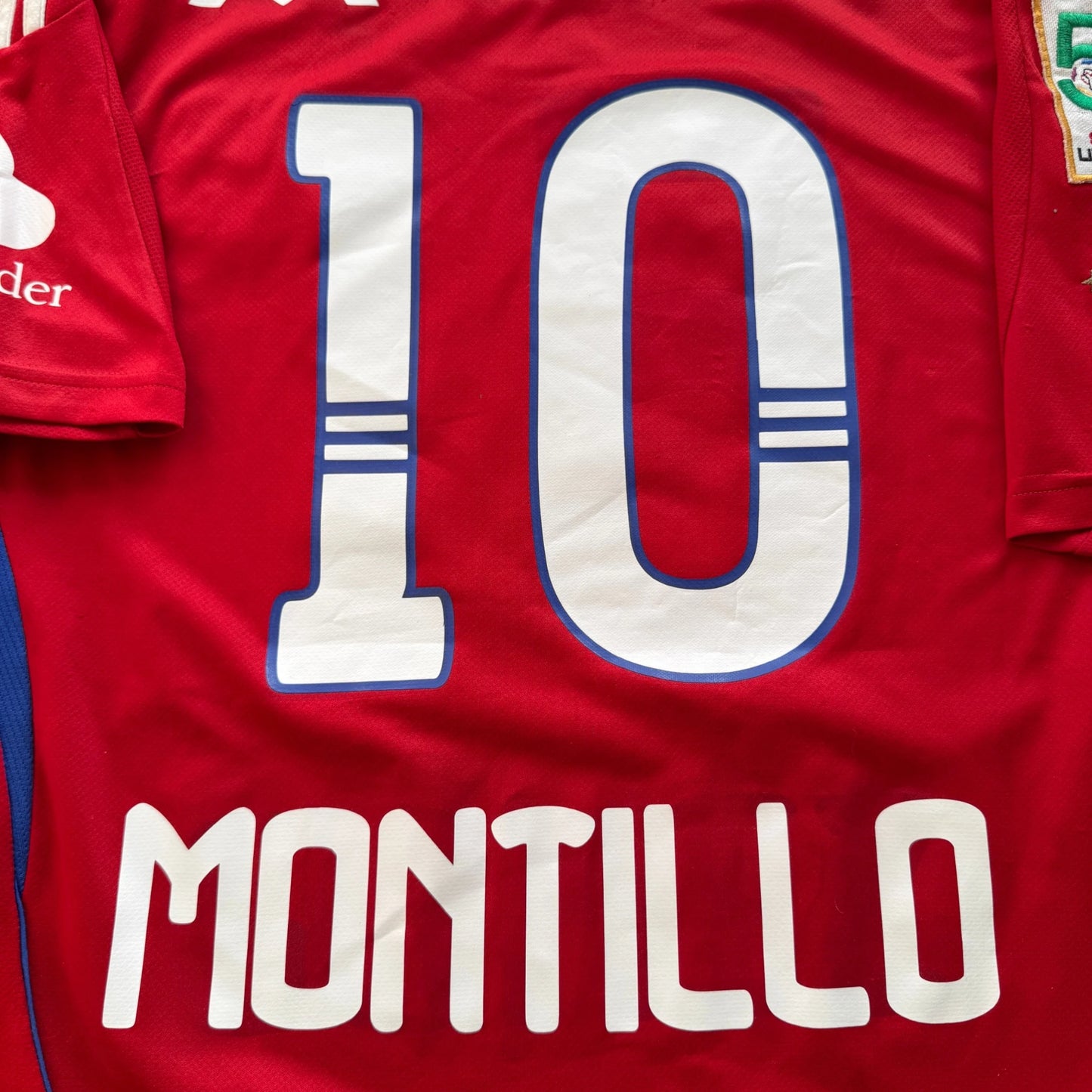Camiseta Universidad de Chile 2009 utileria - Montillo