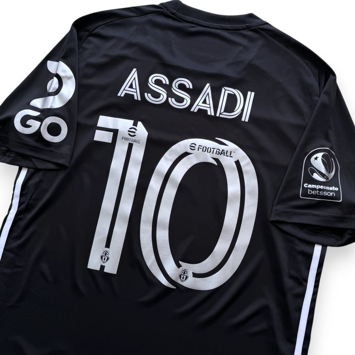 Camiseta Universidad de Chile Luto Leonel 2023 - Assadi