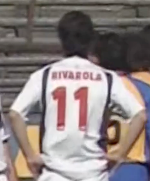Camiseta visita Universidad de Chile 2003 - Rivarola