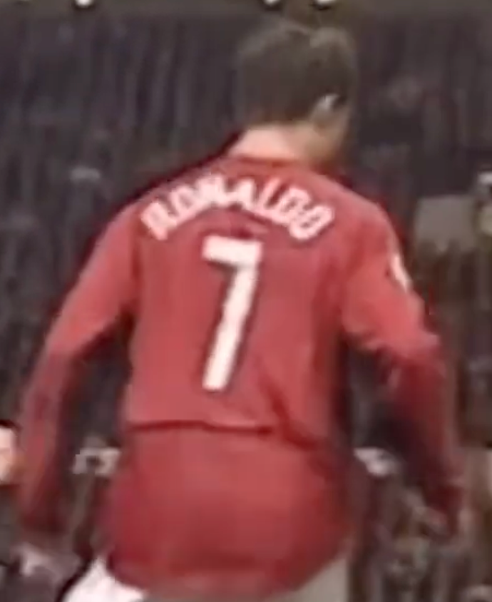 Camiseta Manchester United 2002/3 - Ronaldo