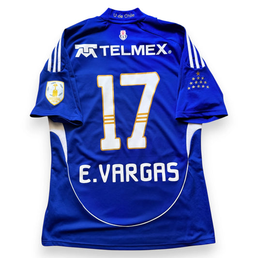 Camiseta Universidad de Chile Libertadores 2010 - Vargas