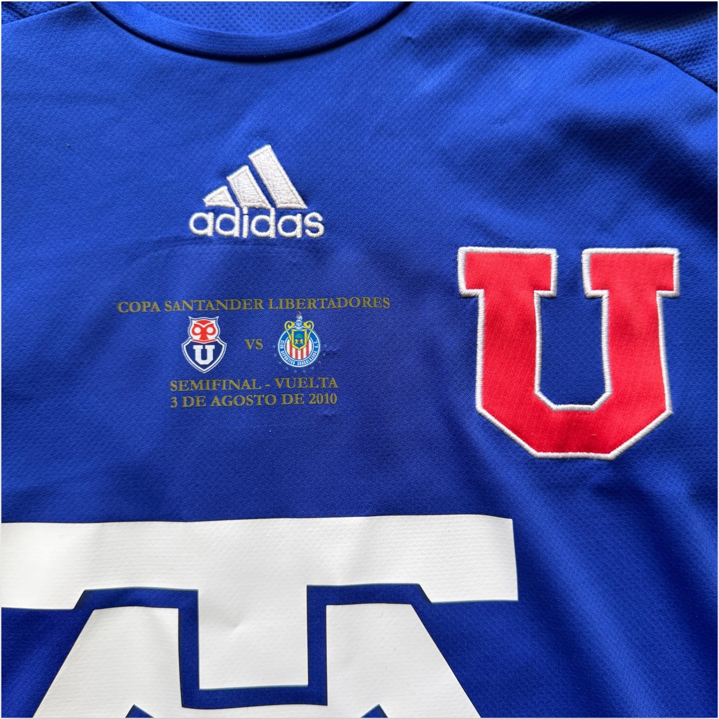 Camiseta Universidad de Chile Libertadores 2010 - Montillo