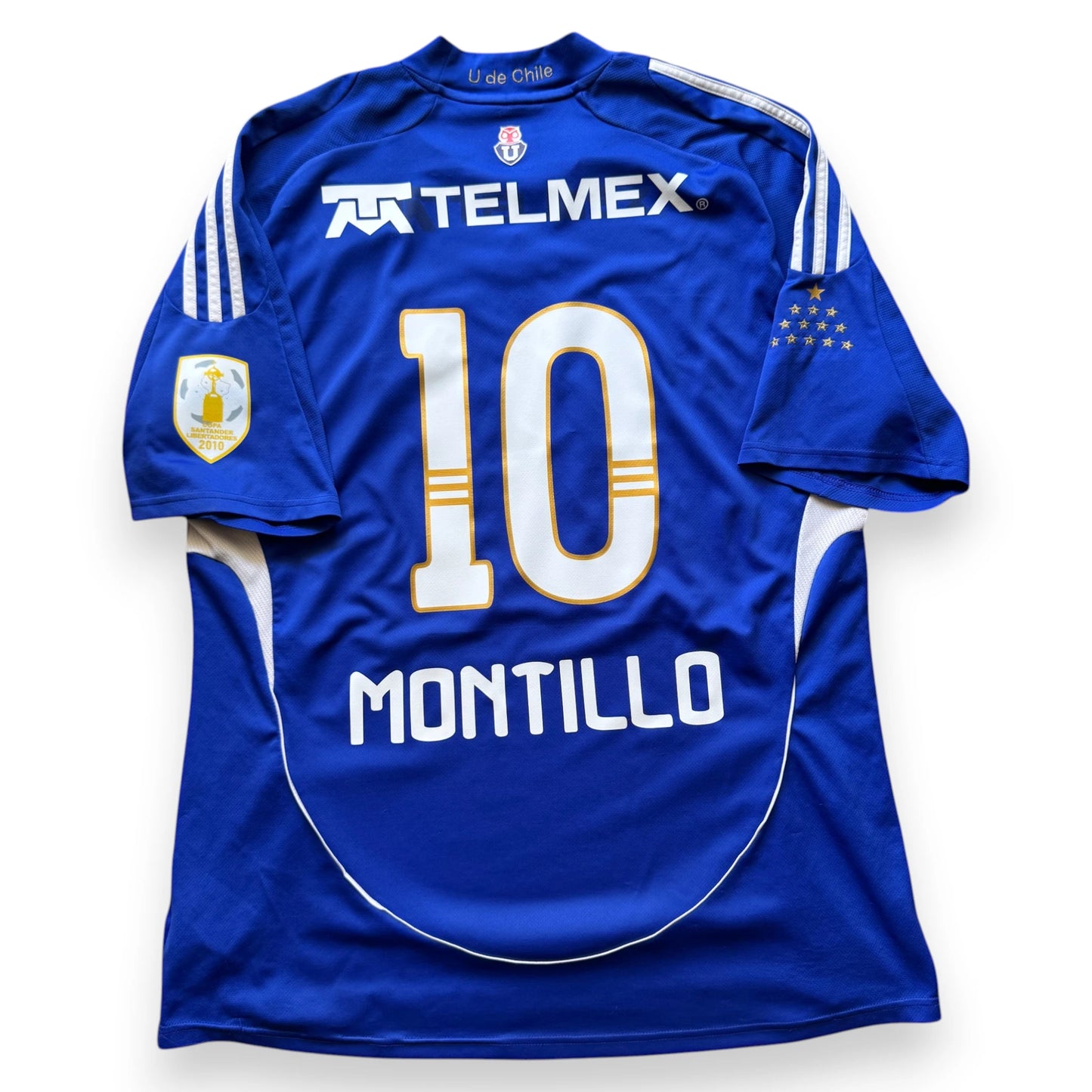 Camiseta Universidad de Chile Libertadores 2010 - Montillo