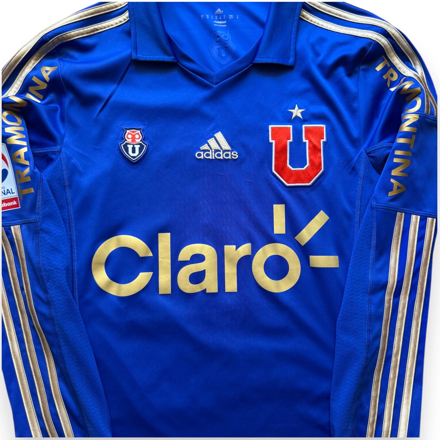 Camiseta Universidad de Chile 2014 Manga Larga - Canales