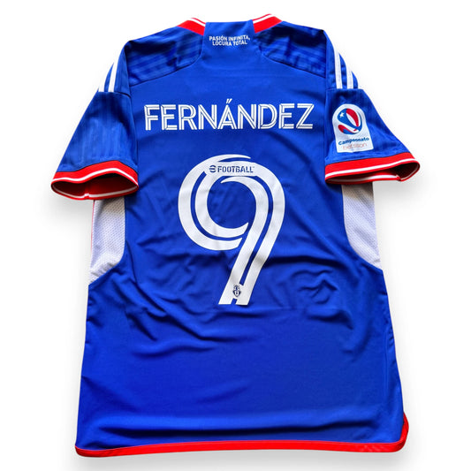 Camiseta Universidad de Chile 2023 Mujer - Leandro Fernández