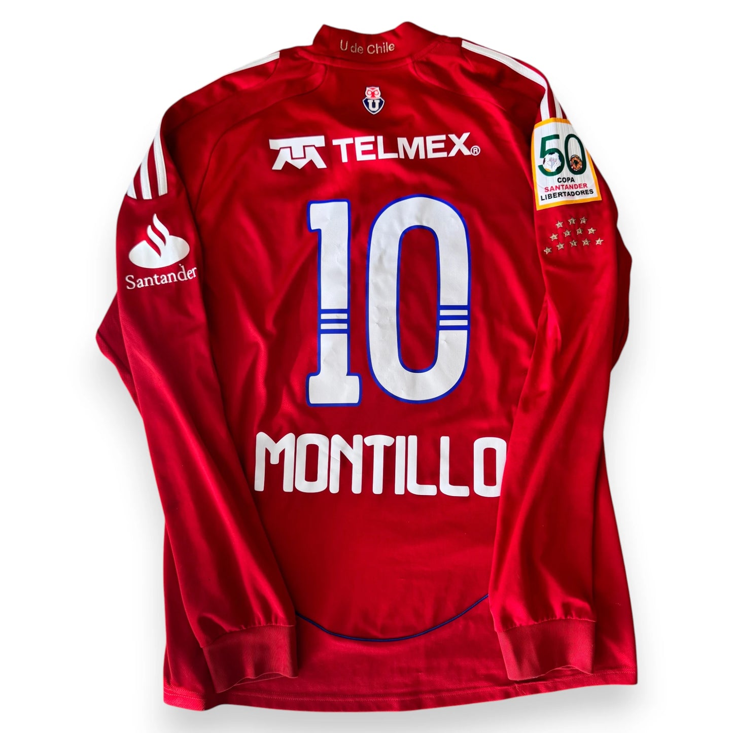 Camiseta Universidad de Chile 2009 Libertadores - Montillo