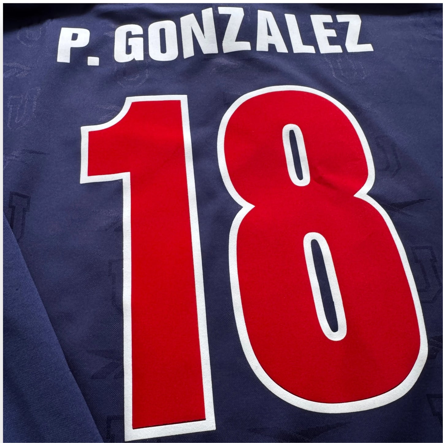 Camiseta Universidad de Chile 1998 - Pedro Gonzalez