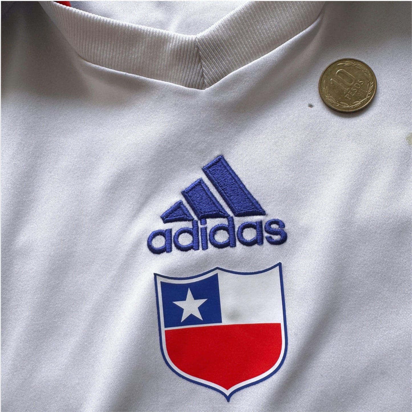 Camiseta Universidad de Chile 2011 visita - Eduardo Vargas