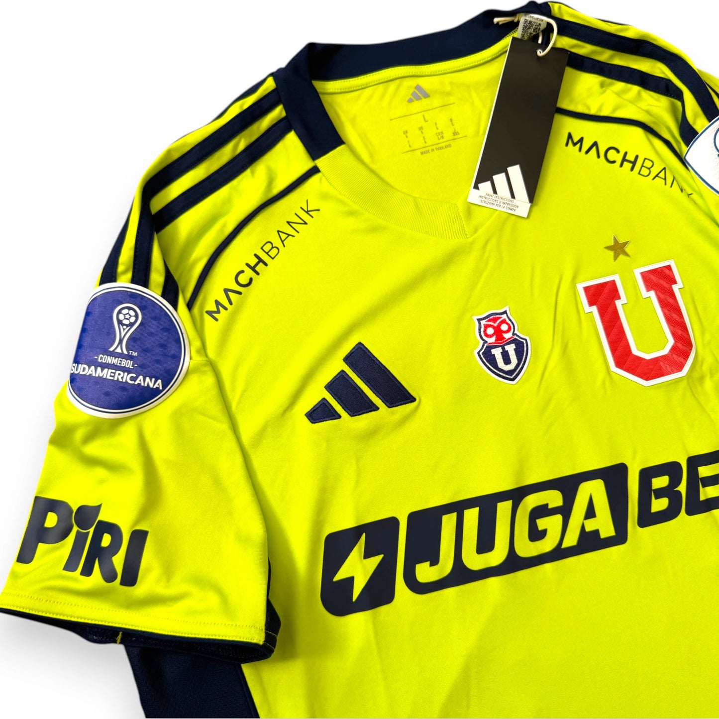 Camiseta Universidad de Chile 2025 visita