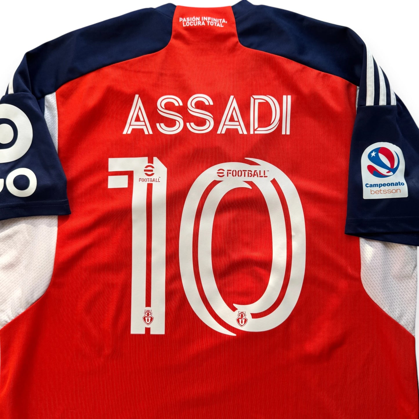 Camiseta Universidad de Chile 2023 visita - Assadi