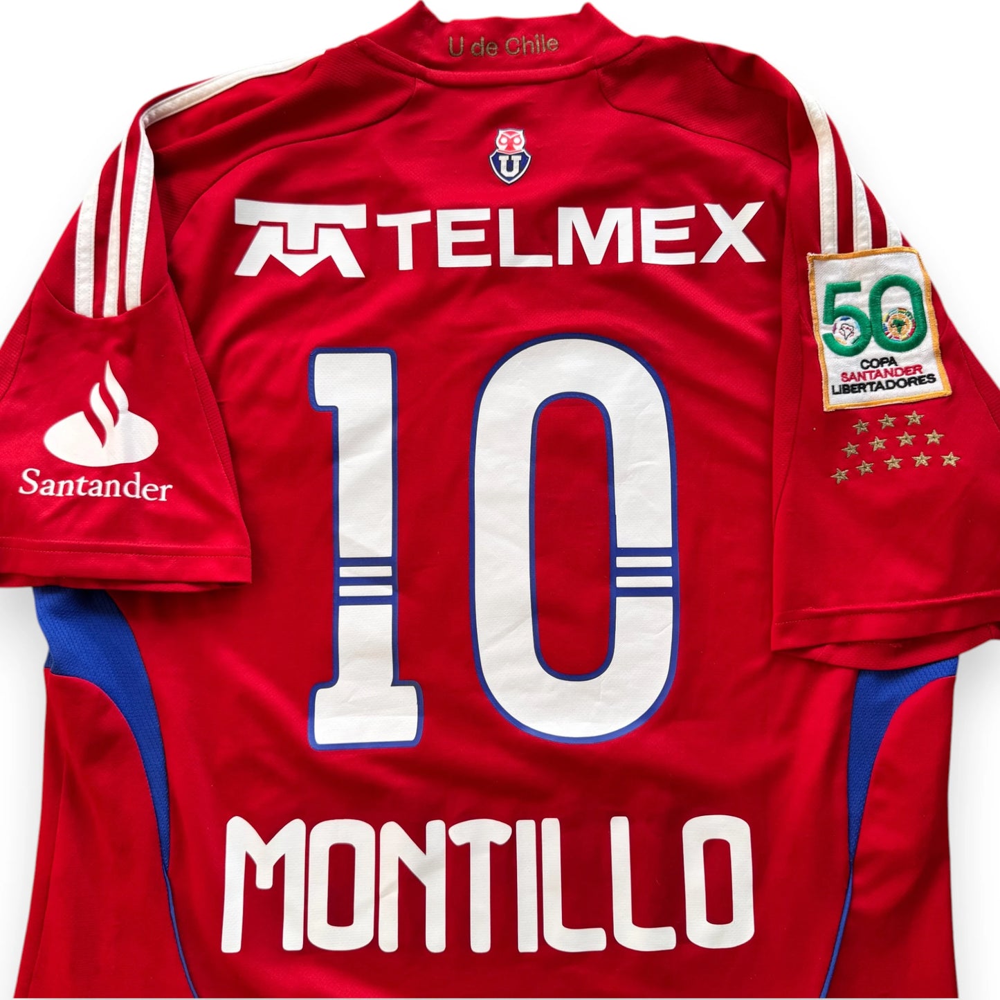 Camiseta Universidad de Chile 2009 utileria - Montillo