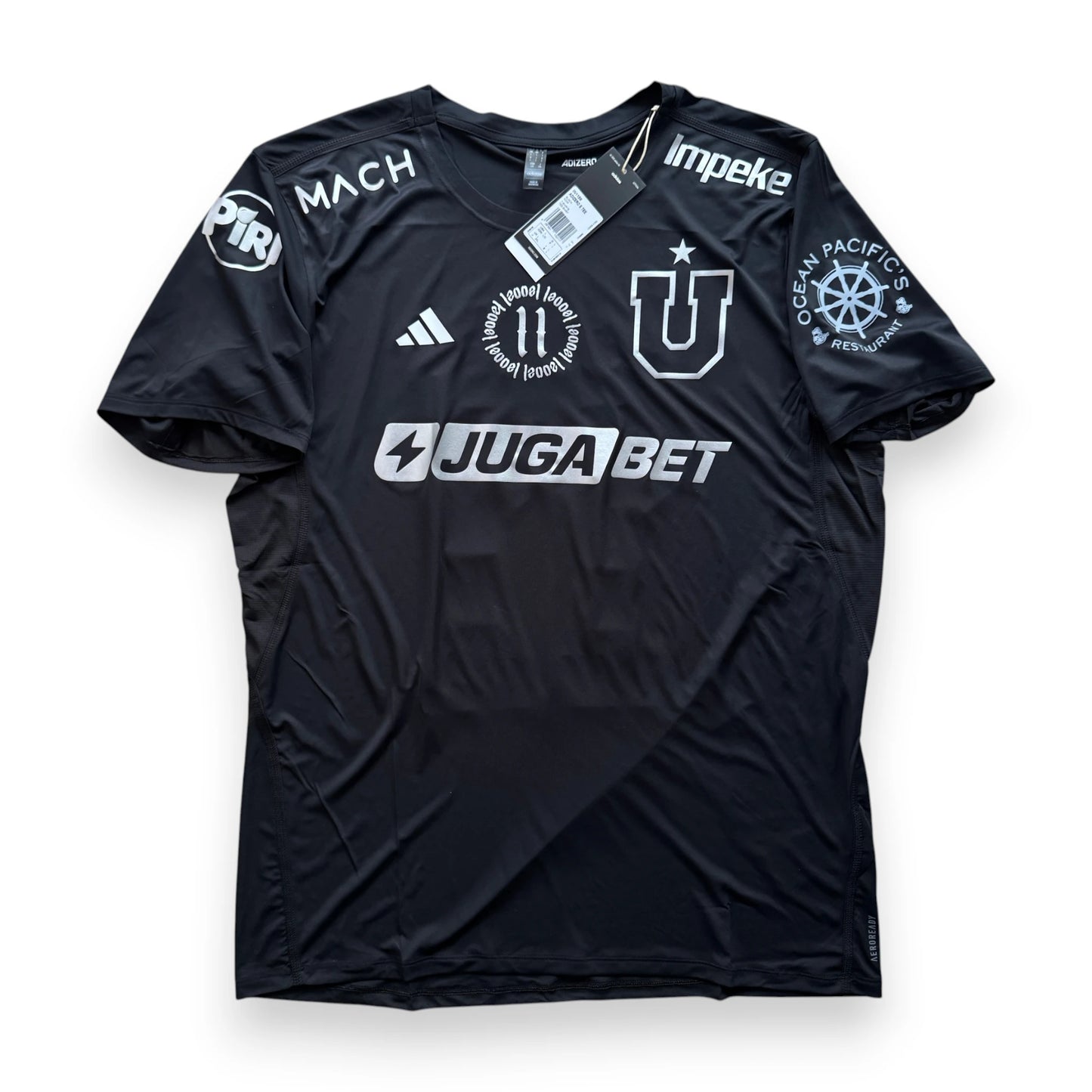 Camiseta Universidad de Chile 2024 luto Leonel