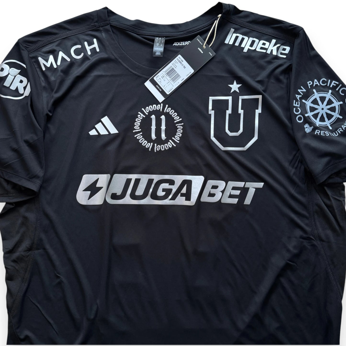 Camiseta Universidad de Chile 2024 luto Leonel