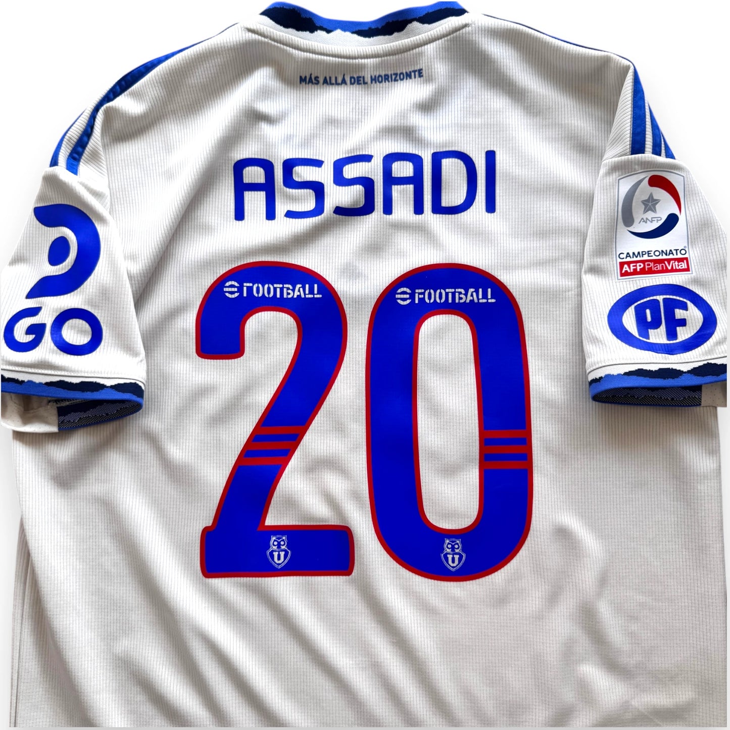 Camiseta Universidad de Chile 2022 visita - Assadi