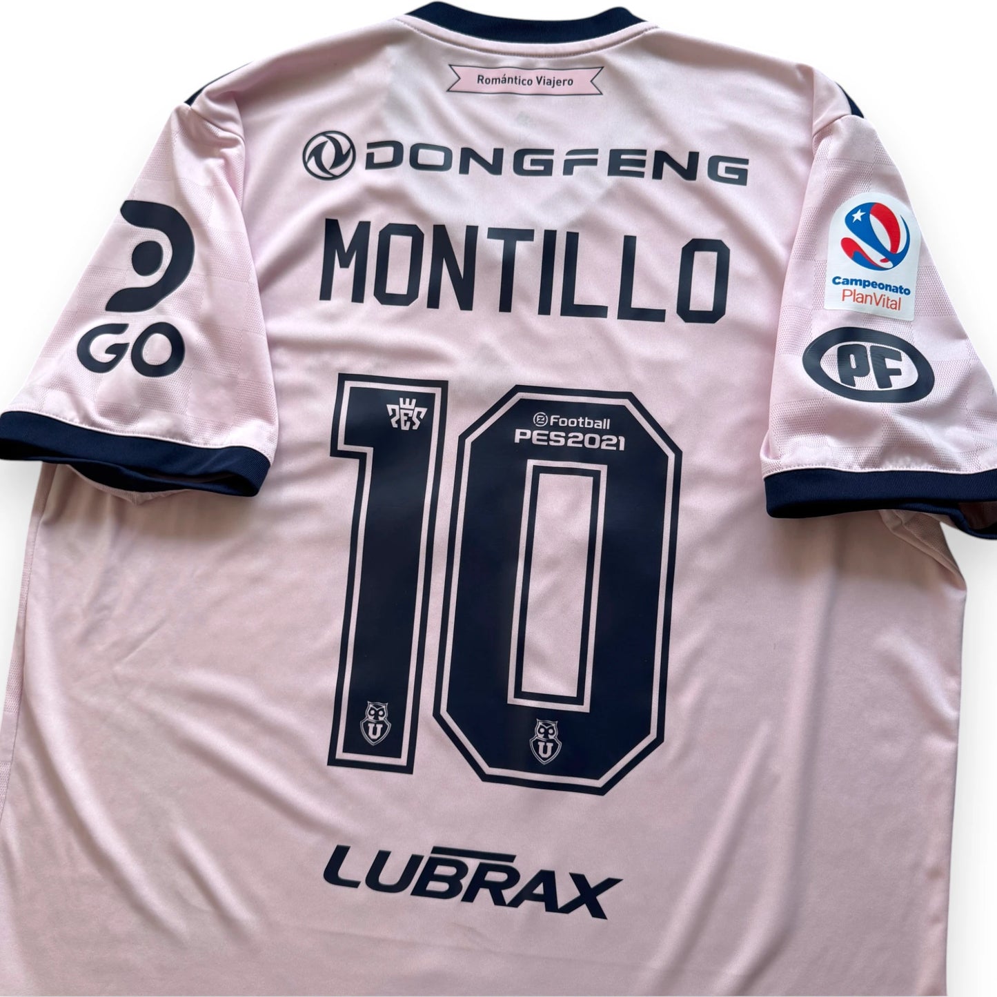 Camiseta Universidad de Chile visita 2021 - Montillo