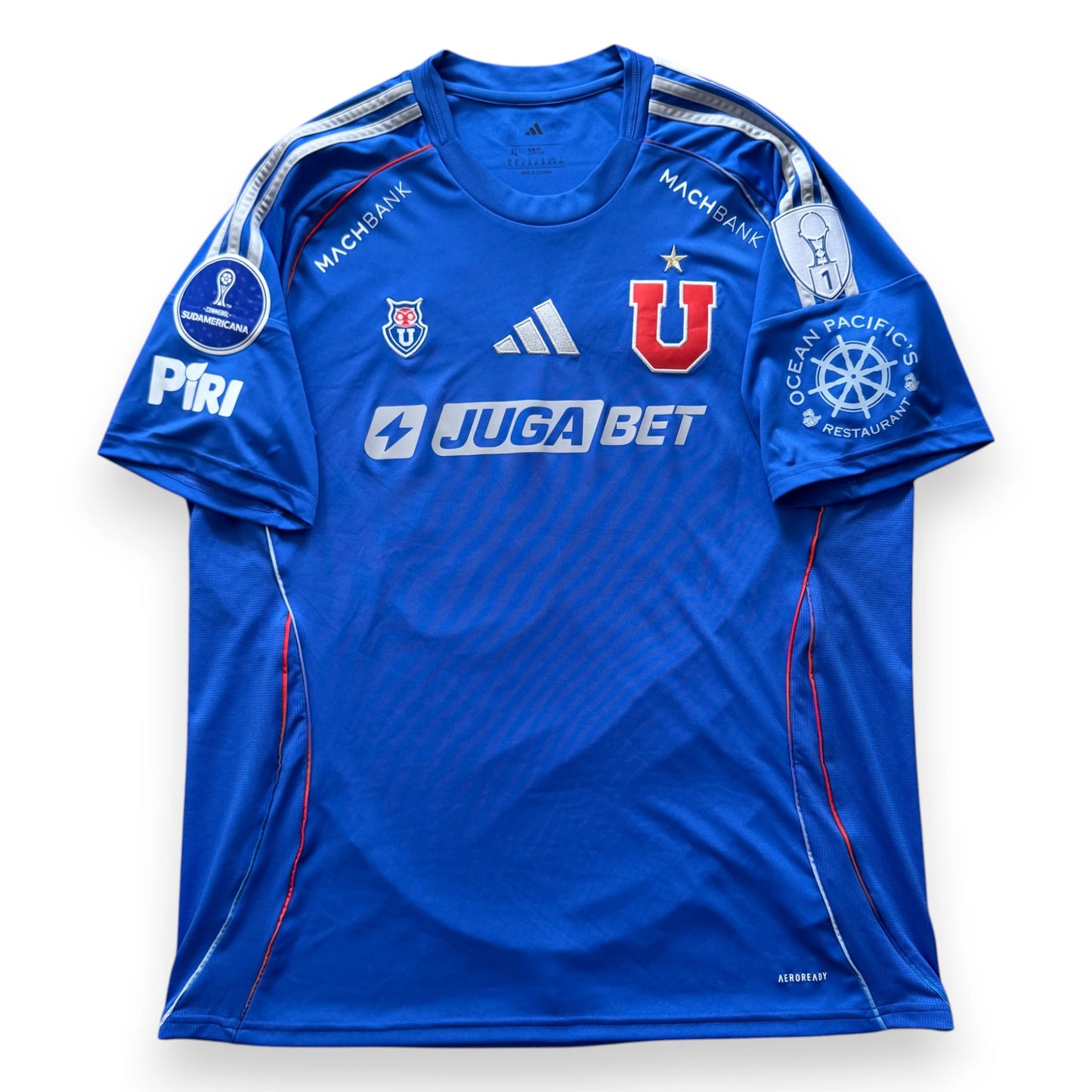 Camiseta Universidad de Chile 2025 Sudamericana - Aranguiz