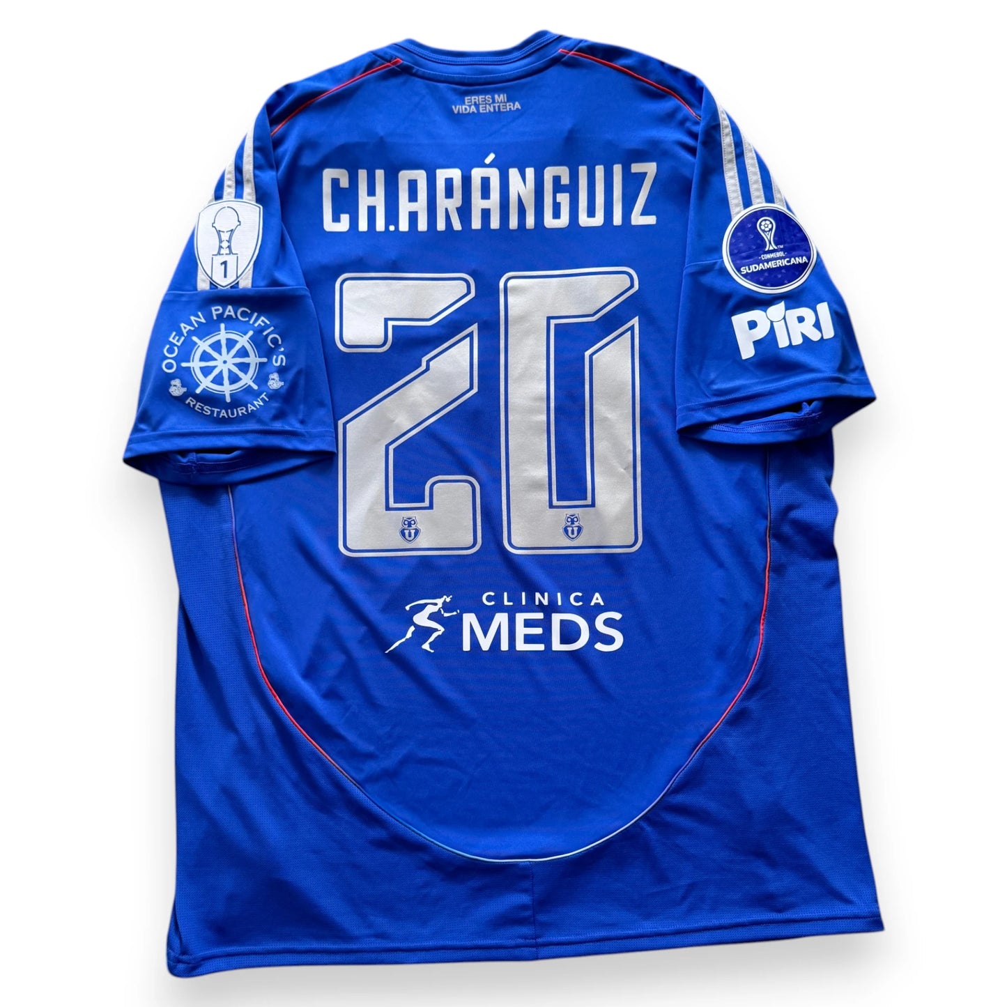 Camiseta Universidad de Chile 2025 Sudamericana - Aranguiz
