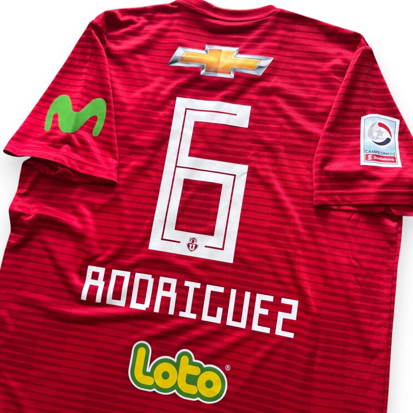 Camiseta Universidad de Chile 2018 visita - Rodriguez