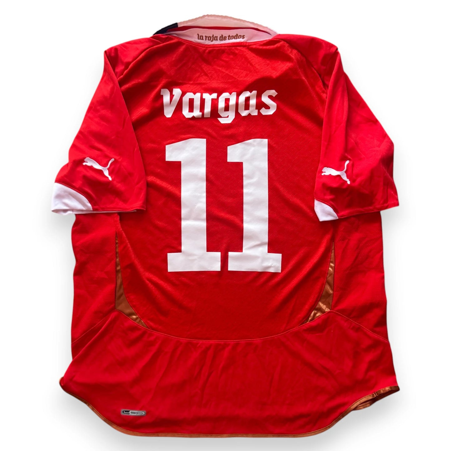 Camiseta Chile 2011 - Vargas