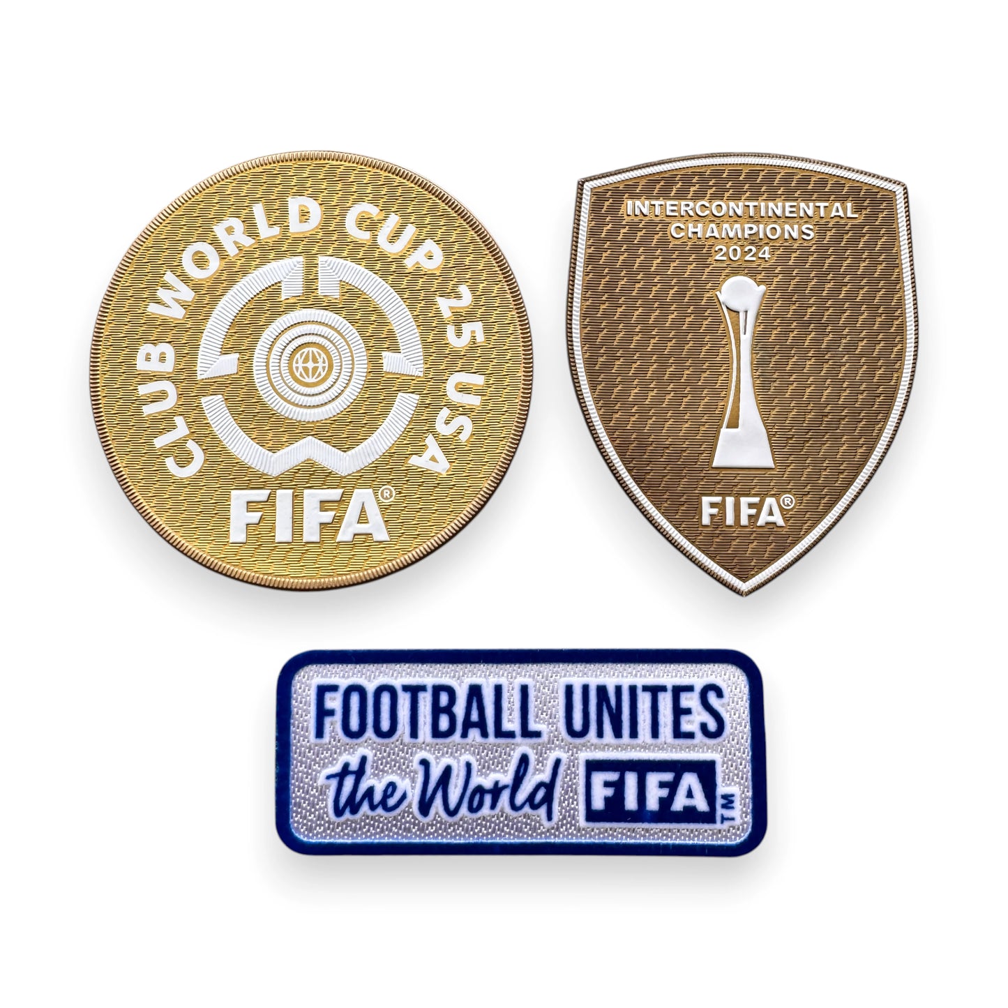 Kit parches Mundial de clubes - Real Madrid 2025