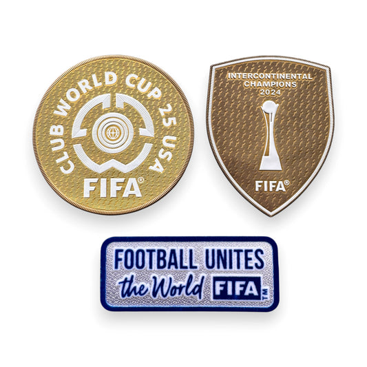 Kit parches Mundial de clubes - Real Madrid 2025