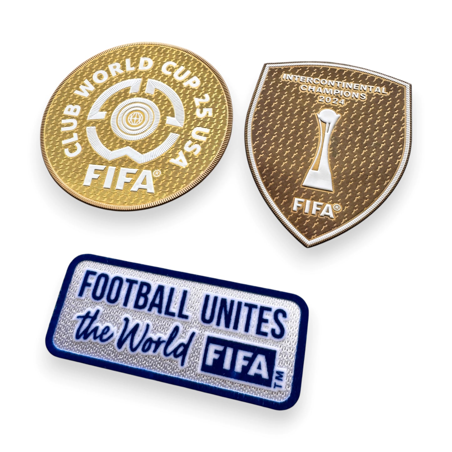 Kit parches Mundial de clubes - Real Madrid 2025