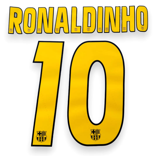 Dorsal Ronaldinho Barcelona 2005/6