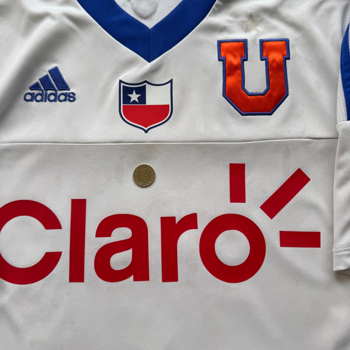 Camiseta Universidad de Chile visita 2012 - Aranguiz