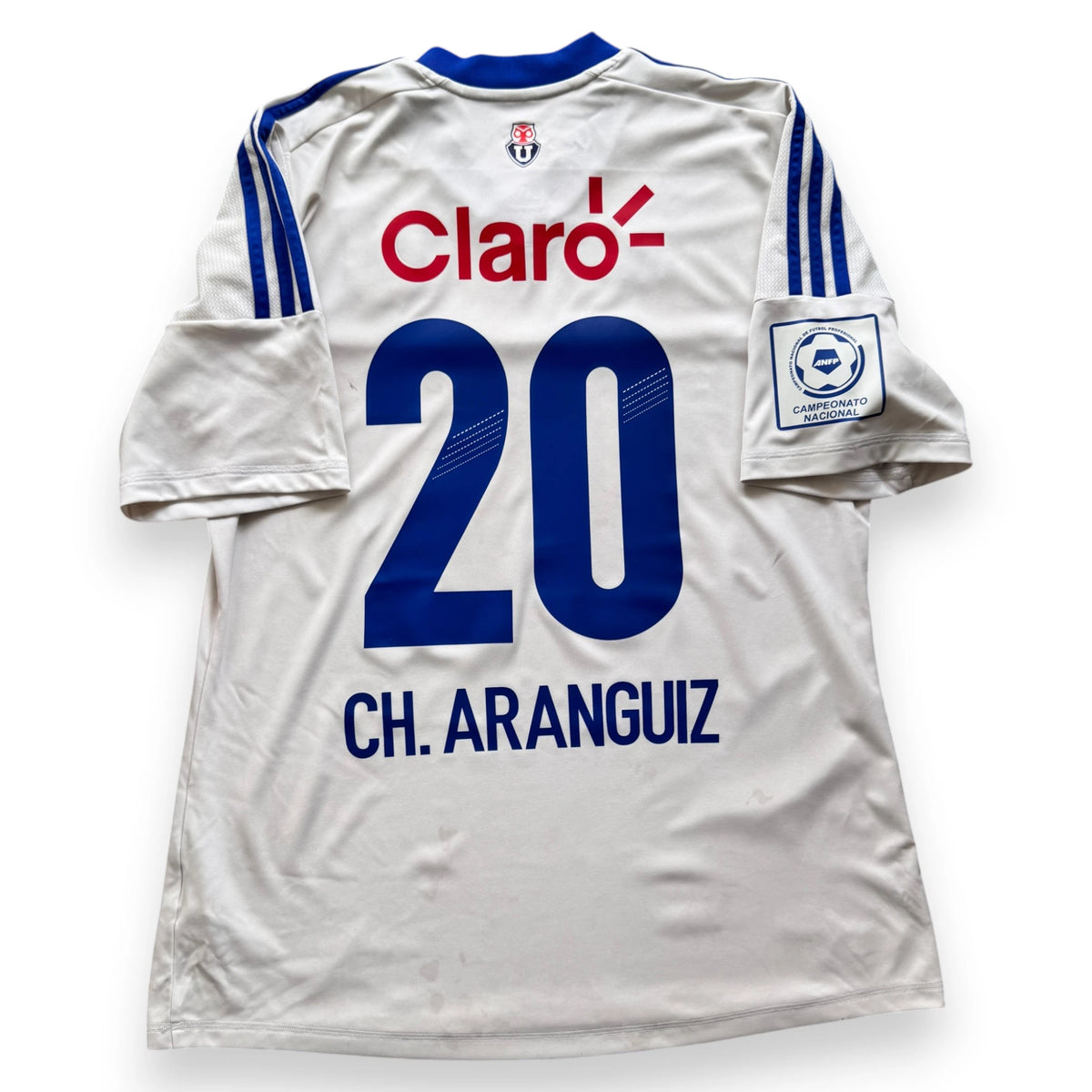 Camiseta Universidad de Chile visita 2012 - Aranguiz