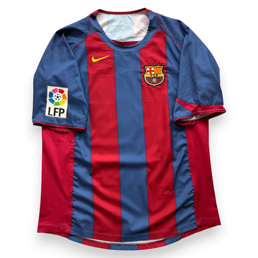 Camiseta Barcelona 2004/5 - Ronaldinho