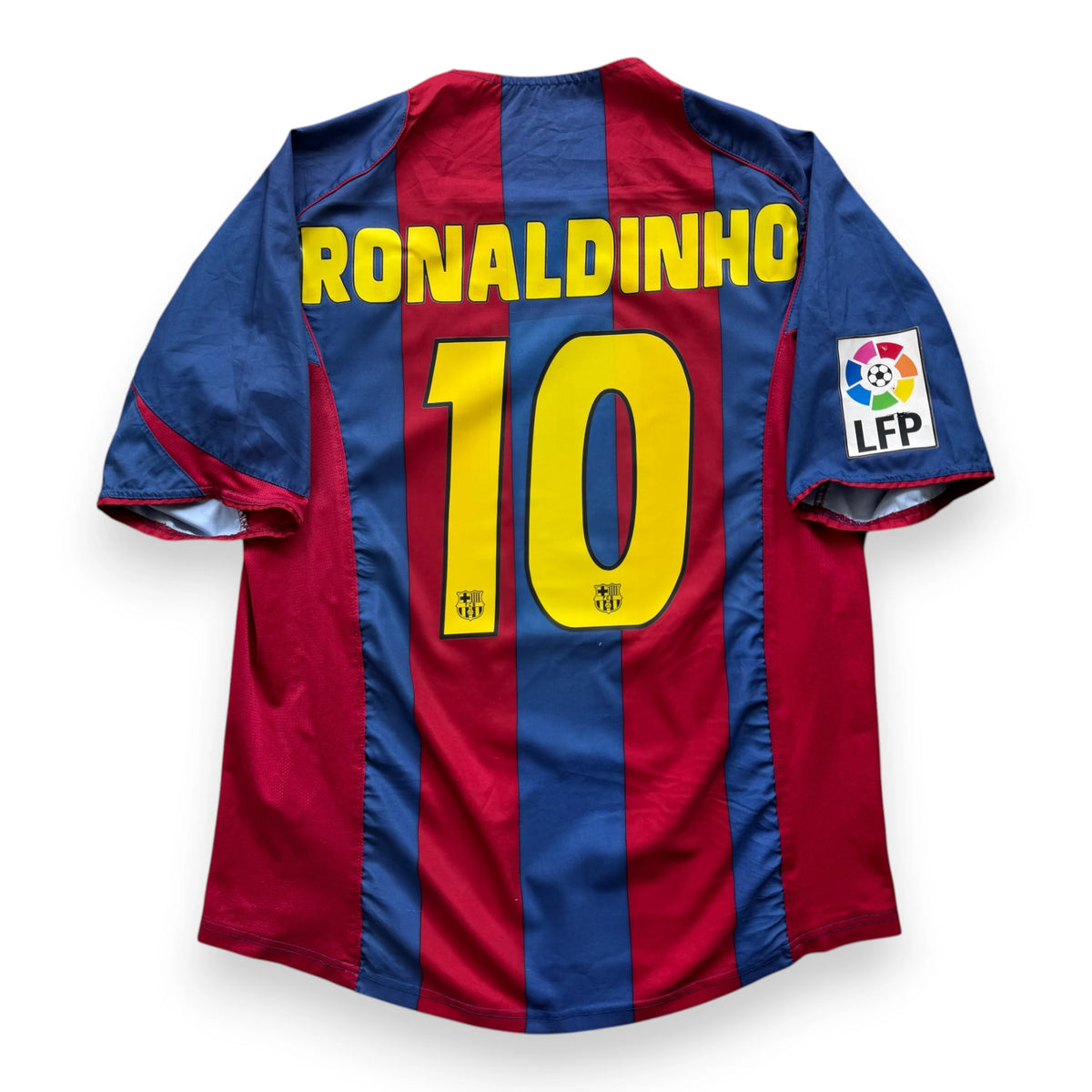 Camiseta Barcelona 2004/5 - Ronaldinho