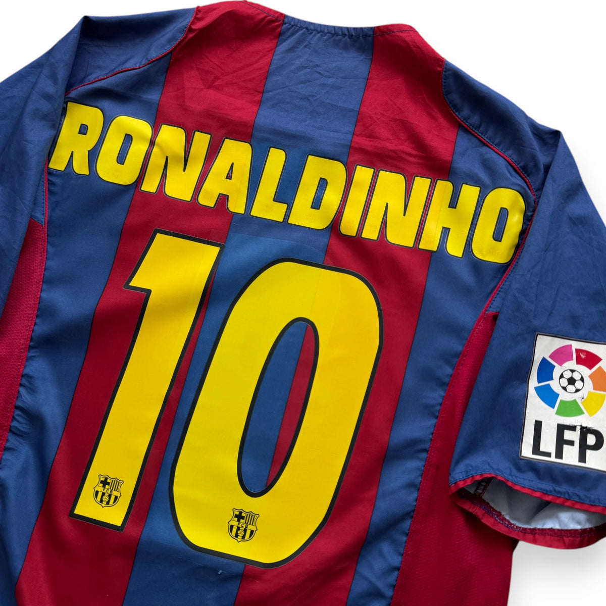 Camiseta Barcelona 2004/5 - Ronaldinho