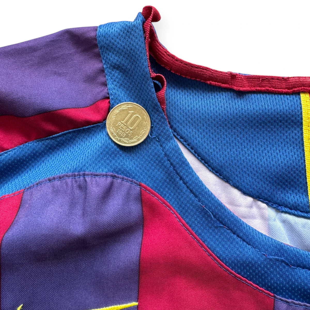 Camiseta Barcelona 2005/6 - Ronaldinho