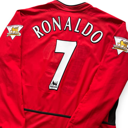 Camiseta Manchester United 2002/3 - Cristiano Ronaldo