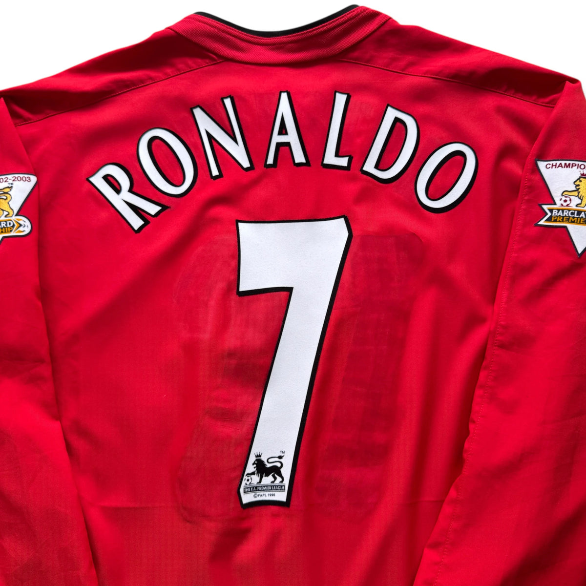 Camiseta Manchester United 2002/3 - Cristiano Ronaldo