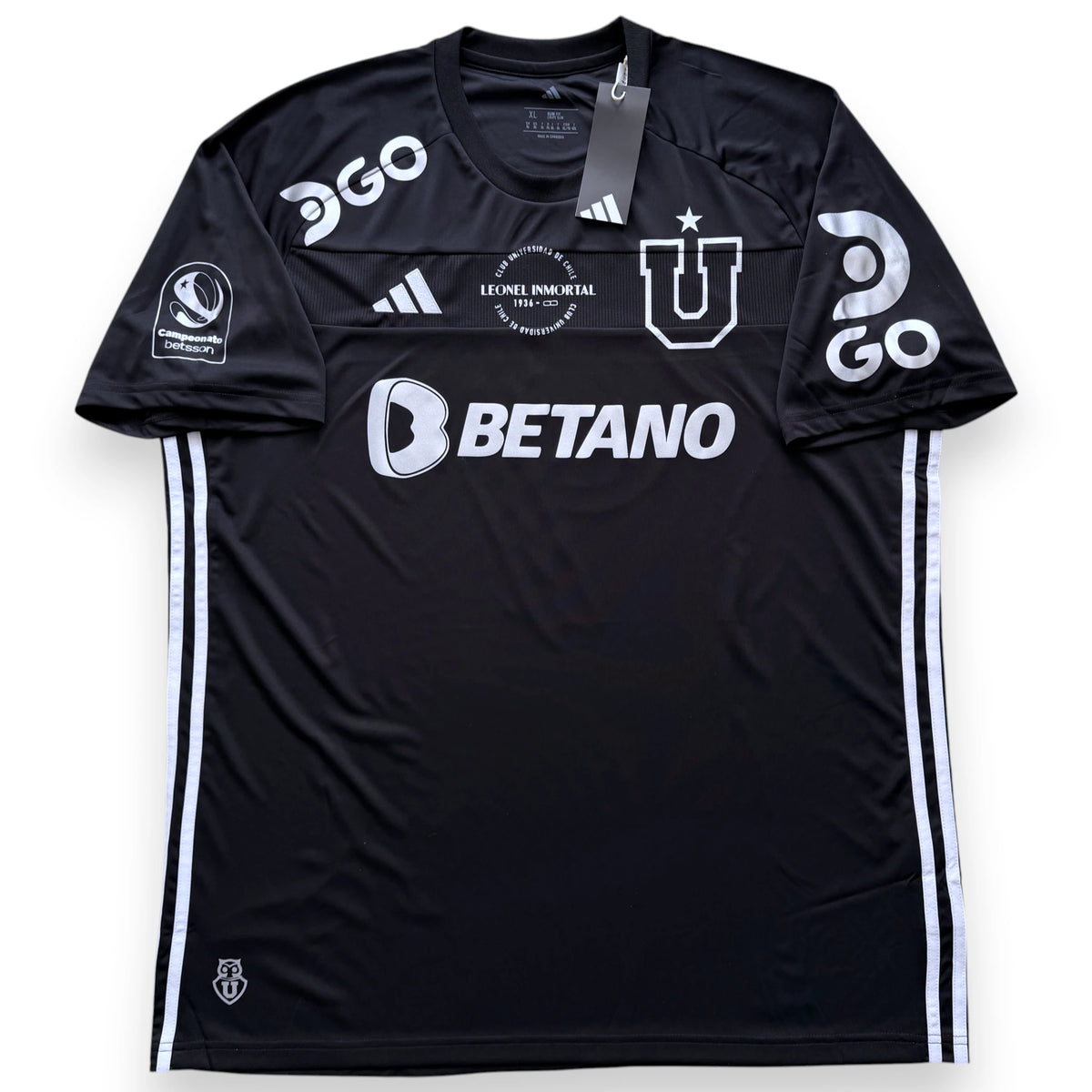Camiseta Universidad de Chile Luto Leonel 2023 - Fernandez