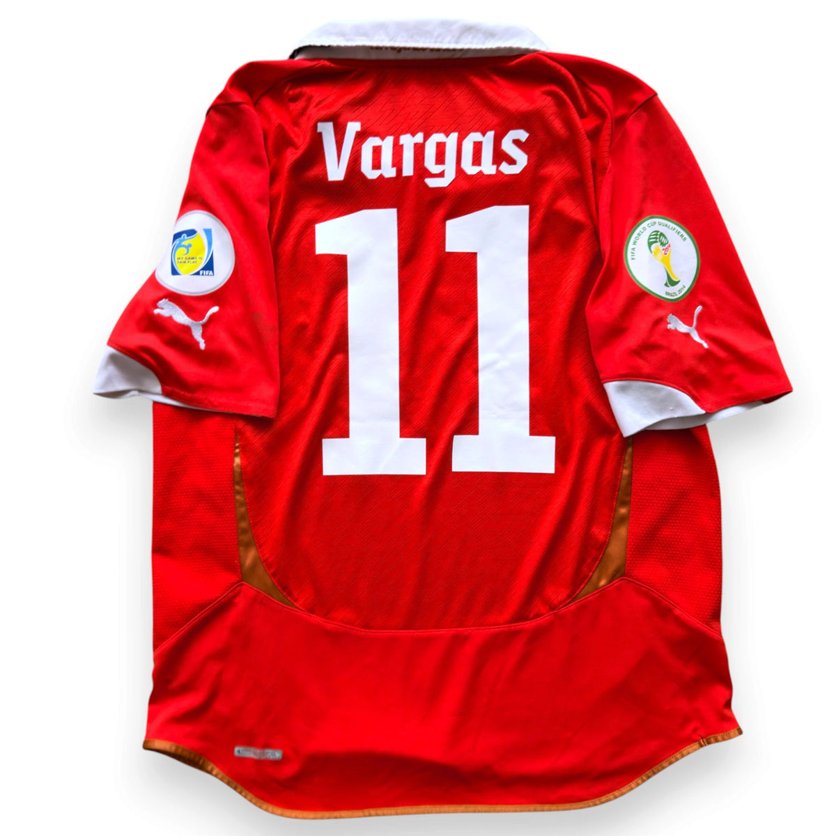 Camiseta Chile 2011/2 - Vargas
