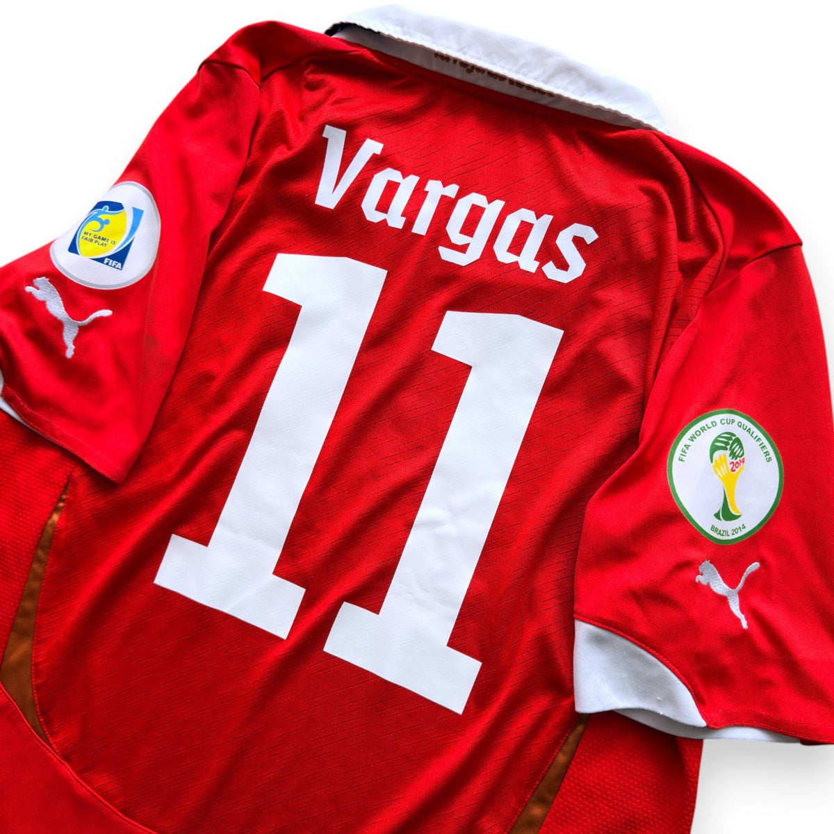 Camiseta Chile 2011/2 - Vargas