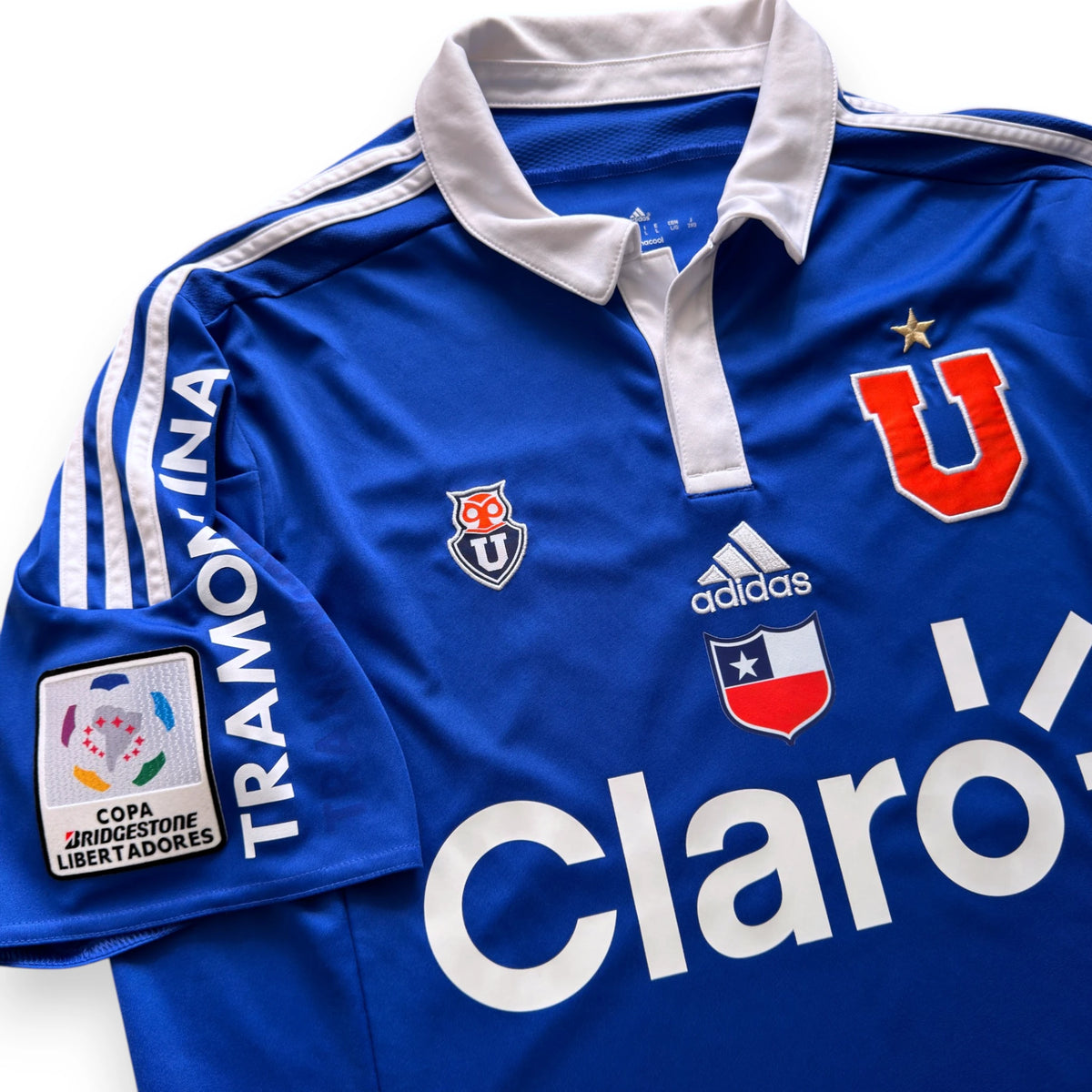 Camiseta Universidad de Chile 2015 Libertadores - Canales