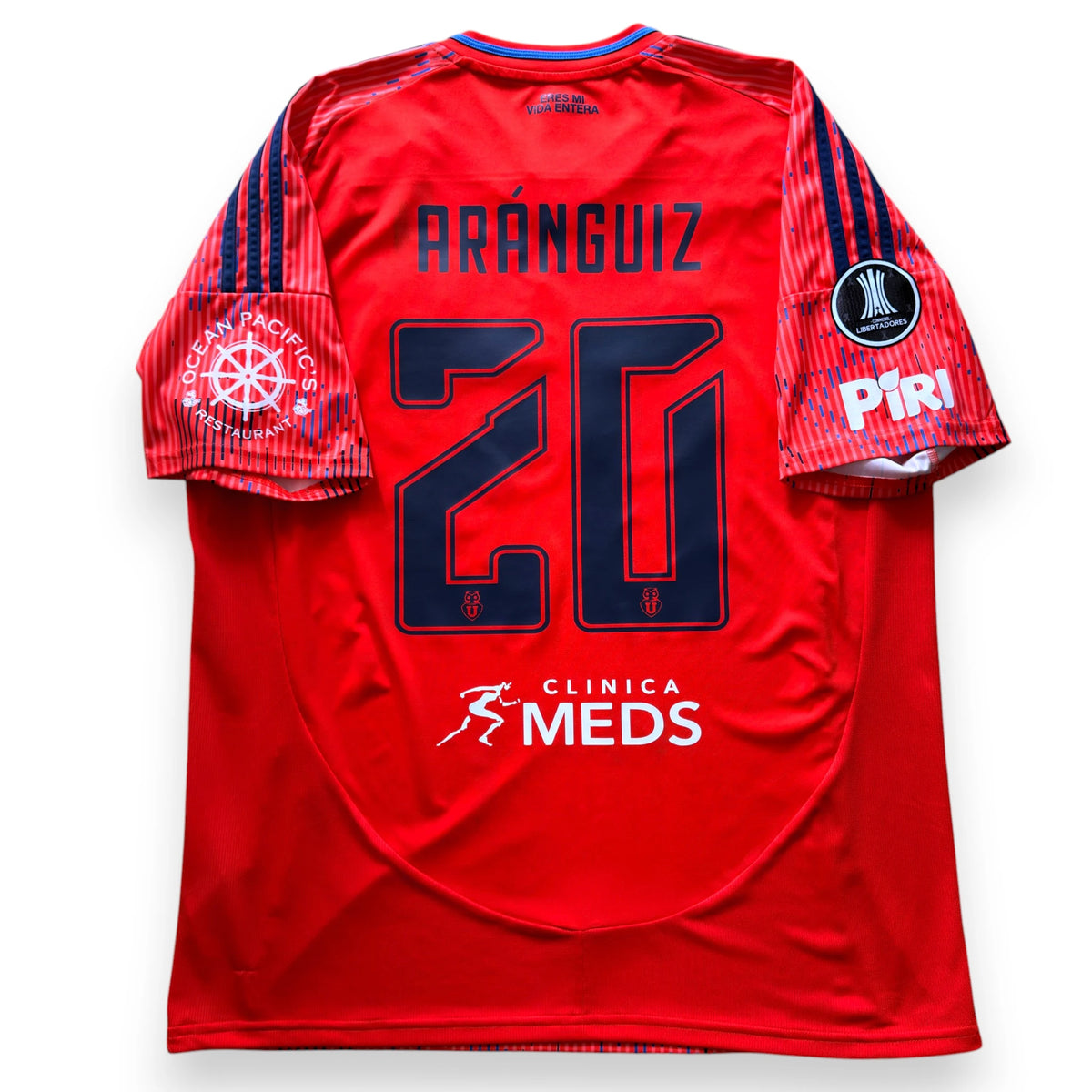 Camiseta visita Universidad de Chile 2025 Libertadores - Aranguiz