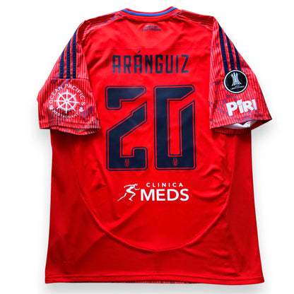 Camiseta visita Universidad de Chile 2025 Libertadores - Aranguiz